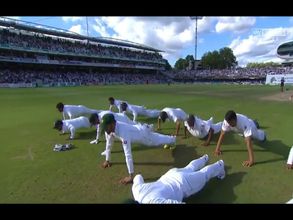 Watch: Pakistan cricketers doing push-ups to celebrate historic win Vs England at Lord's