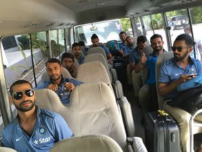 PHOTOS: Confident Virat Kohli & Co arrive in Kingston for second Test