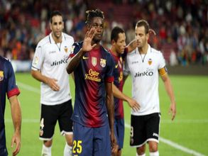FC Barcelona terminate midfielder Alex Song's contract