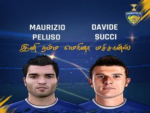 Official: Chennaiyin FC sign Davide Succi and Maurizio Peluso