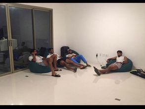 Only bean bags in Indian Hockey players’ rooms at Olympic Village