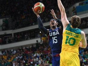 Rio Olympics 2016: USA basketball team tested by Australians as they win 98-88