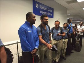Team India arrive in USA for T20I series against West Indies