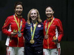 US teenager Virginia Thrasher wins 1st Rio Olympics gold