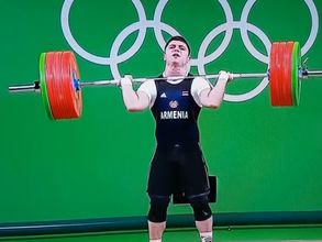 Rio Olympics 2016: Video - Andranik Karapetyan twists his elbow in a horrific manner