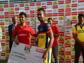 KPL: Rockstars humbled by Mysuru Warriors
