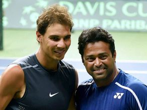 At 43, Leander Paes wants to learn from 'one of the greatest' Rafael Nadal