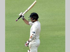 Luke Ronchi hits ton as warm-up game ends in a draw