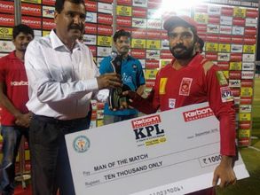 KPL 2016: Nishant Shekhawat hits 1st ton as Mangalore thrash Rockstars