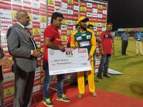 KPL 2016: Namma Shivamogga win thriller by VJD method