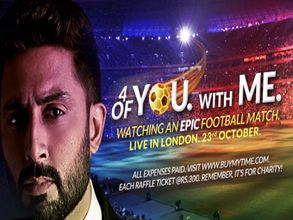 Chance for football fans to experience EPL match with Abhishek Bachchan