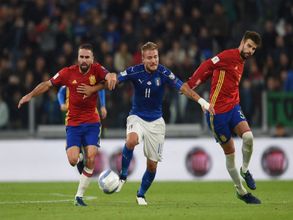 FIFA World Cup 2018 qualifiers: Europe Roundup - Italy hold Spain, Wales denied in Austria