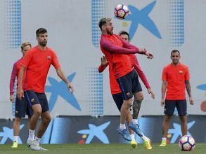 FC Barcelona manager Luis Enrique says Lionel Messi is ready to play