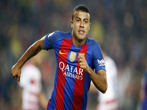 Rafinha breaks deadlock for Barcelona against Granada in La Liga