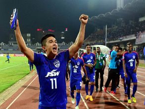 Team treated it as just another match: Sunil Chhetri
