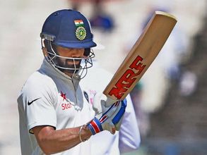 Virat Kohli's poor form in 'testing' home conditions continues