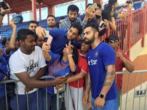 I always wave at fans from team bus, feel 'blessed' to have them: Virat Kohli