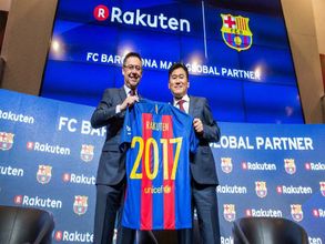 FC Barcelona announce Rakuten as new main sponsor