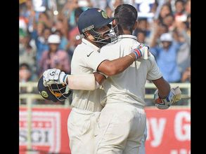 PHOTOS: Virat Kohli, Cheteshwar Pujara batter England on Day 1 at Vizag