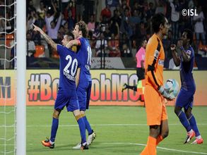 PHOTOS: Mumbai City FC beat Chennaiyin FC 2-0 to qualify for the semis