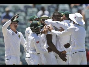Perth Test: Rabada shines as South Africa beat Australia by 177 runs