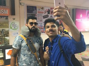 Indian team reaches Rajkot for first Test match