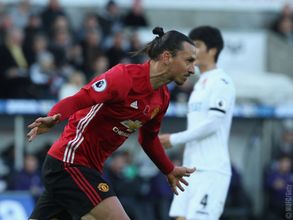 Zlatan Ibrahimovic scores 25,000th goal of English Premier League