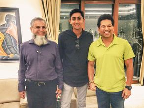 Haseeb Hameed's childhood dream comes true, meets 'God of Cricket' Sachin Tendulkar