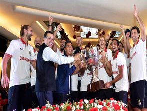 ISL champions ATK reach Kolkata to warm reception