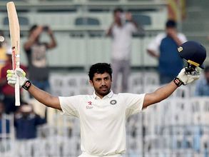 Virender Sehwag, Chris Gayle welcome Karun Nair into elite '300 club'