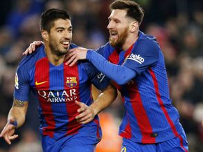 Watching Messi play is like something from the Playstation: Suarez