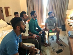 India Vs England: Virat Kohli, team mates play video game in the absence of WiFi, network in Chennai