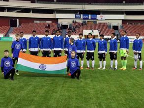 India U-17 team beat Belarus U-18 1-0