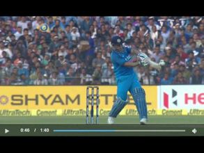 Must-see video: MS Dhoni shows his 'rage with the willow', hits a massive SIX after dead ball