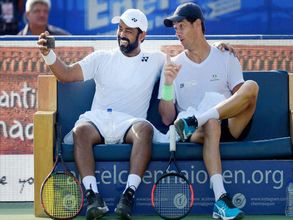 Leander Paes, Andre Sa knock out top seeds from Auckland open