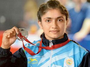 Pinki Jangra trains under legendary USA boxing coach Jo Cough