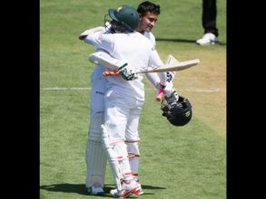 Shakib Al Hasan slams maiden Test double as Bangladesh pile up runs against New Zealand