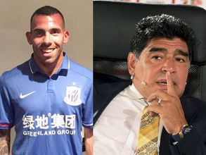 Maradona defends Carlos Tevez's big money move to China