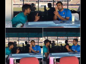See pic: R Ashwin gives bowling tips to young Mehedi Hasan Miraz