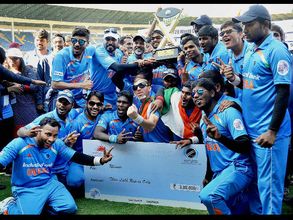 BCCI lauds Indian team for triumph in T20 World Cup for Blind