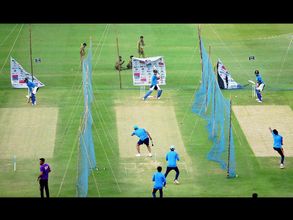 PHOTOS: India, England teams sweat it out in the nets in Bengaluru for 3rd T20I