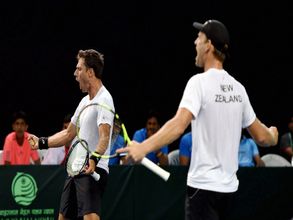 Davis Cup: Sitak-Venus pair beat Paes-Vardhan, keeps New Zealand afloat