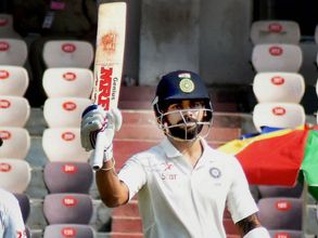 Virat Kohli draws level with Sunil Gavaskar, Michael Clarke