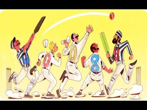 Google celebrates 140th anniversary of first official Test cricket match with a Doodle