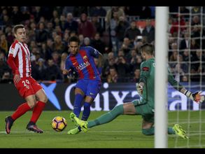 Neymar steps out of Lionel Messi's shadow to fuel treble talk