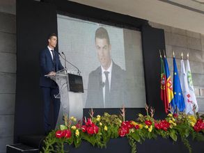 Madeira airport renamed in Ronaldo's honour, 'bizarre' bust unveiled