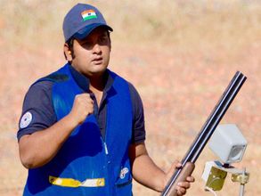 Sheeraz Sheikh finishes 6th in the men's Skeet event at ISSF World Cup
