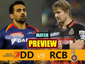 Preview: IPL 2017: Match 5: Bangalore Vs Delhi on April 8
