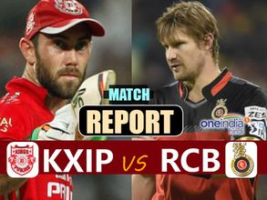 IPL 2017: Match 8: Punjab beat Bangalore by 8 wickets; De Villiers' exploits go in vain