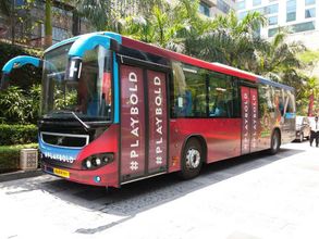 IPL 2017: RCB take BMTC bus to stadium for match against KKR to promote public transport